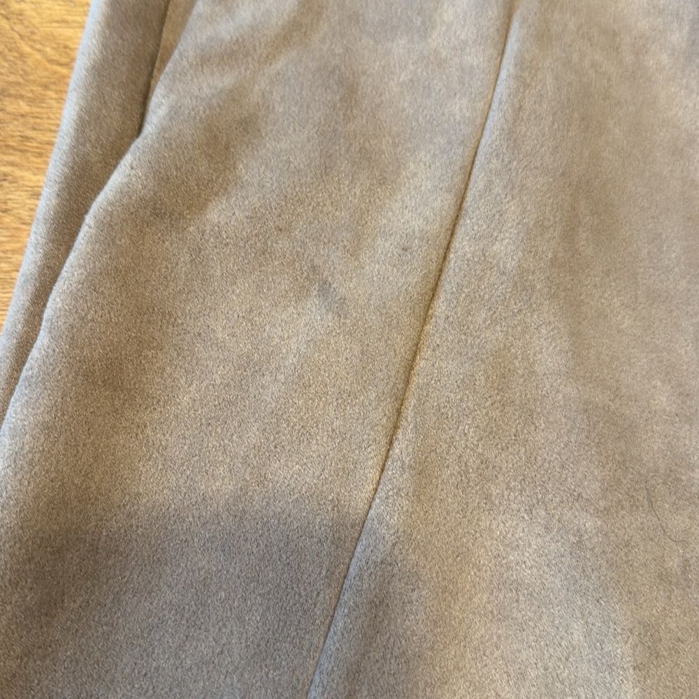In The Style Suede Straight Leg Pants - Picture 8 of 13